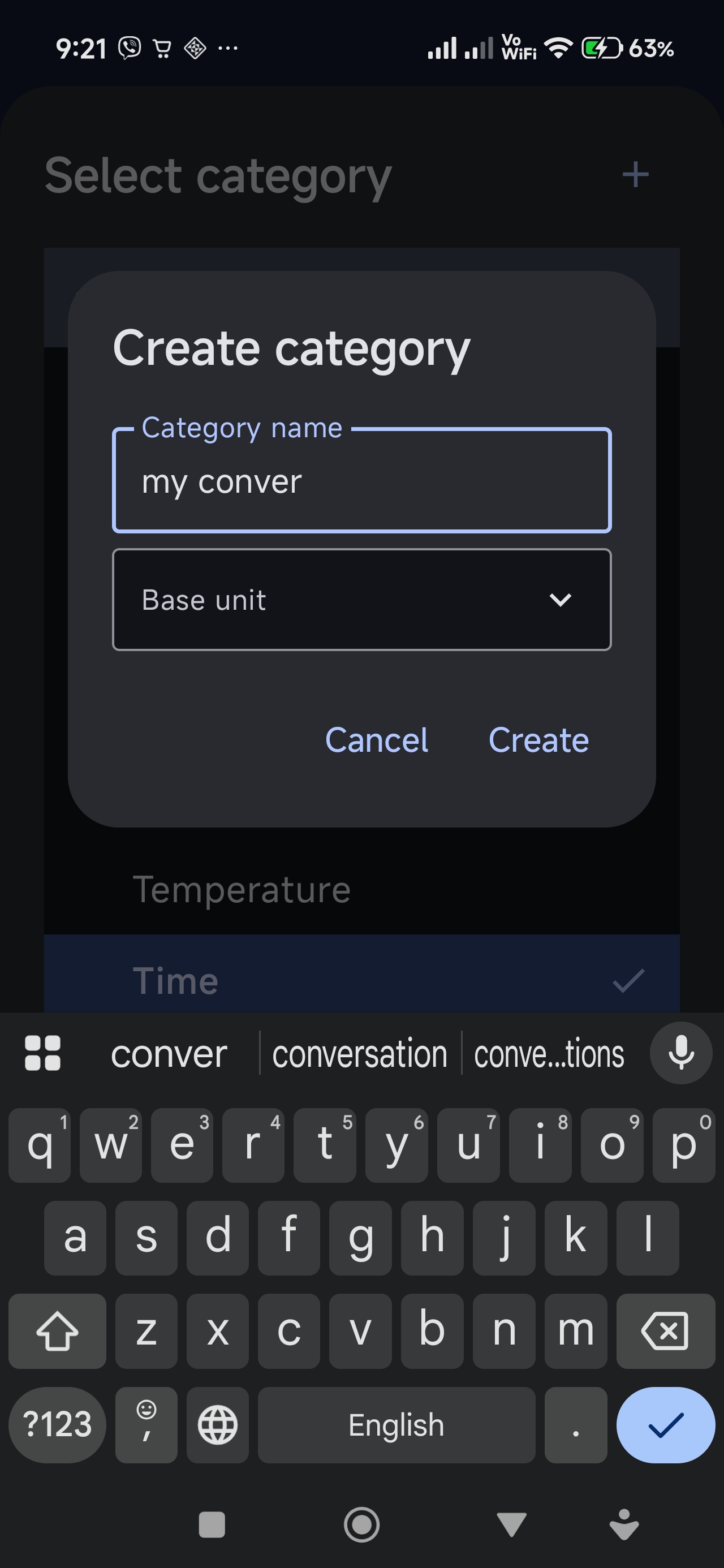 Custom Converter