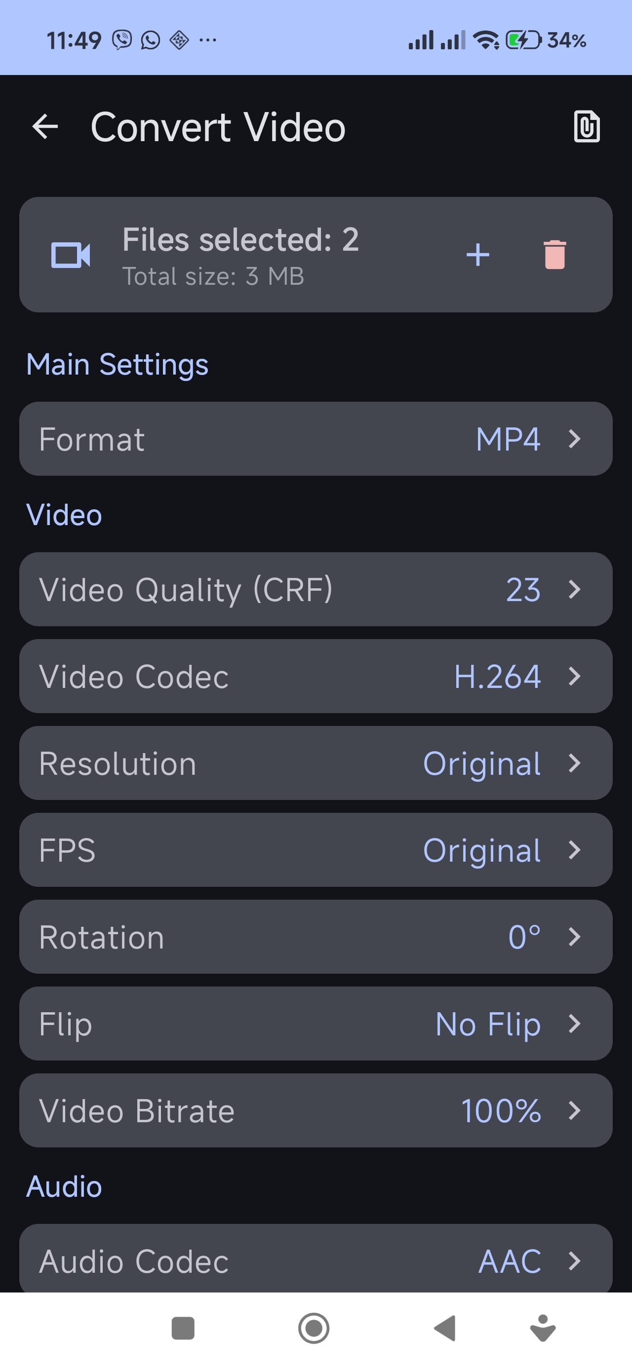 Format Select